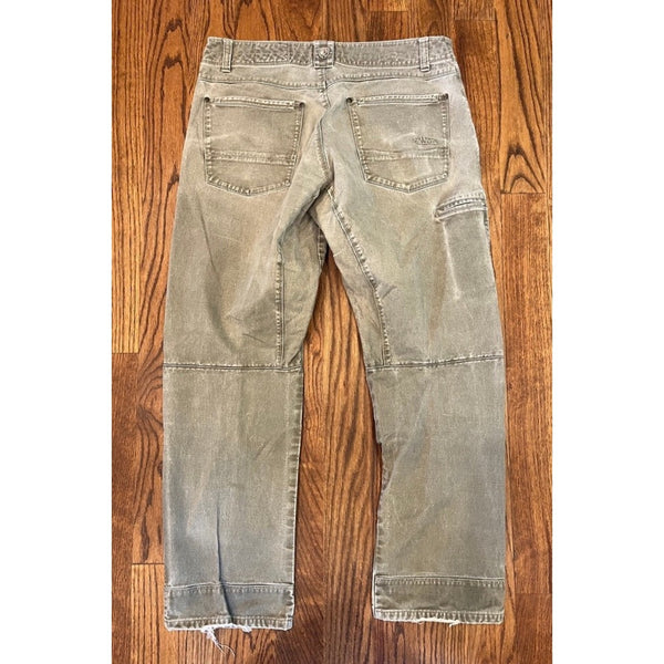 Kuhl Rydr Pants Mens 36x32 Sunfaded Gray Patina Dye Canvas Gorpcore Outdoor Work