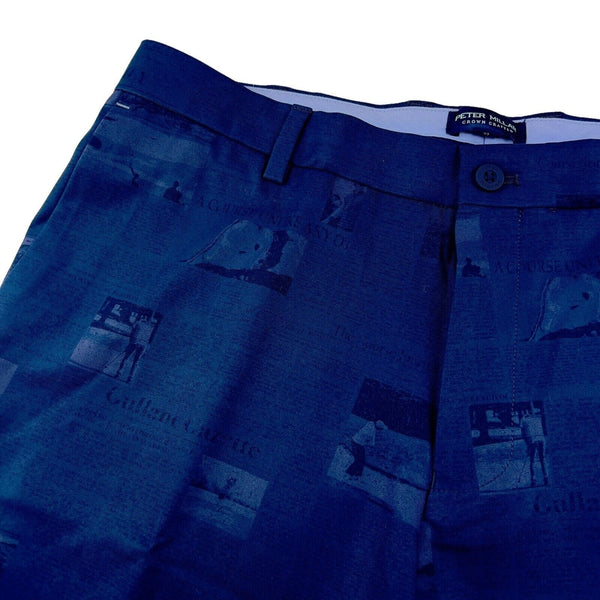 Peter Millar Surge Course Journal Performance Golf Shorts Navy 40 NWT $110 MSRP