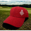 Bayonne Golf Club New Era Golf Hat S/M Red Performance Stretch Cap Private Club