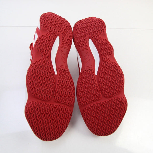 Rutgers Scarlet Knights adidas Basketball Shoes Player Issued Red Men’s Size 15