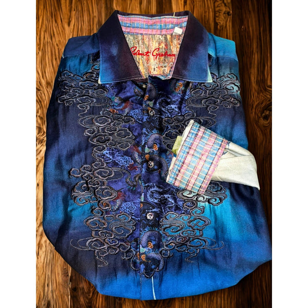 Robert Graham “Borderlands” Limited Edition Embroidered Shirt #1019/1208 Sz. XLT