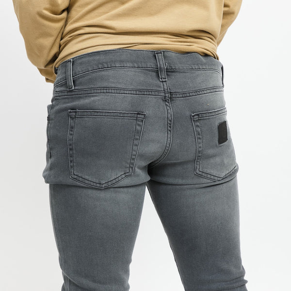 Carhartt WIP Rebel Pants 38x34 Black Washed Denim Jeans Stretch Slim