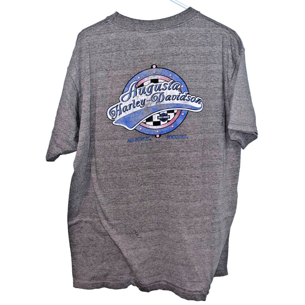 Harley Davidson America’s Motorcycles Augusta Georgia XL Biker T Shirt Tee