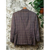 Ermenegildo Zegna Trofeo Mila Suit 56R Glen Plaid 100% Wool Made in Switzerland