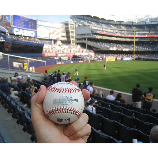 Game Used Rawlings Official Major League Baseball (One) From Yankee Stadium