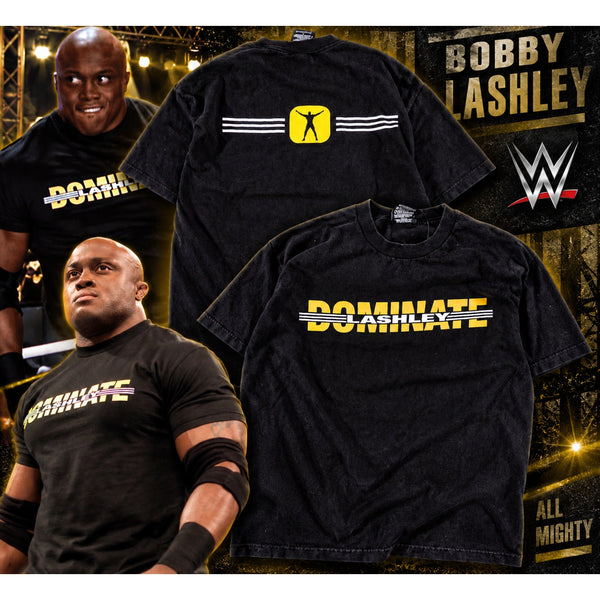 WWE Bobby Lashley Dominate T-Shirt Men's L Vintage Wrestling Ruthless Aggression