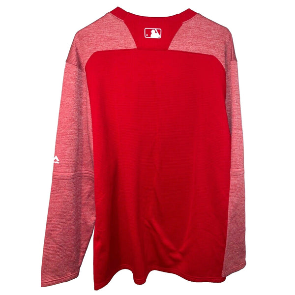 Washington Nationals Game Worn Majestic On-Field Tech Fleece Pullover Sz. XL