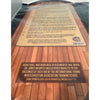 NBA Steiner Sports 13 Original Rules of Basketball Photo Plaque 22"x12" Sealed