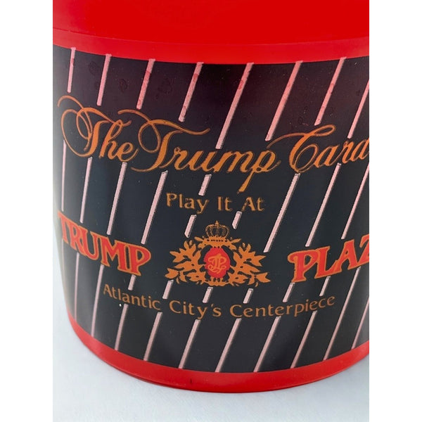 Trump Plaza Atlantic City Casino Coin Bucket Cup Set of 5 Vintage Donald Trump