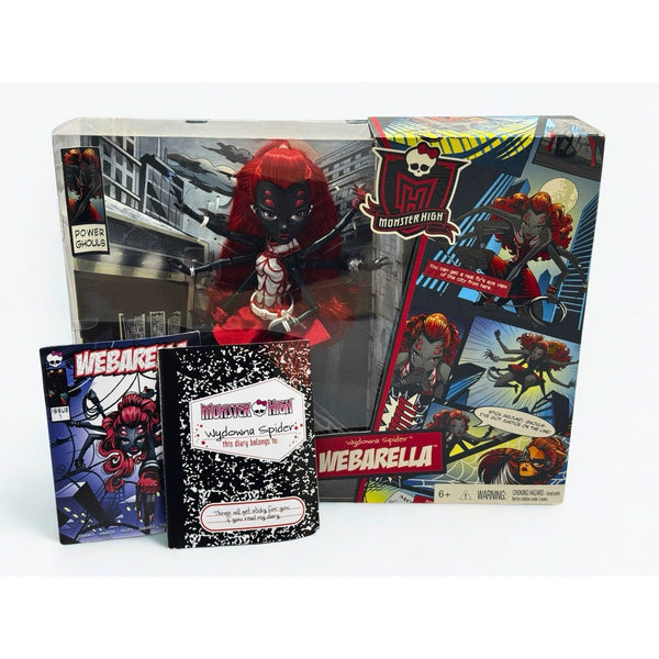 Monster High Webarella Wydowna Spider SDCC Exclusive Doll 2012 NIB Sealed