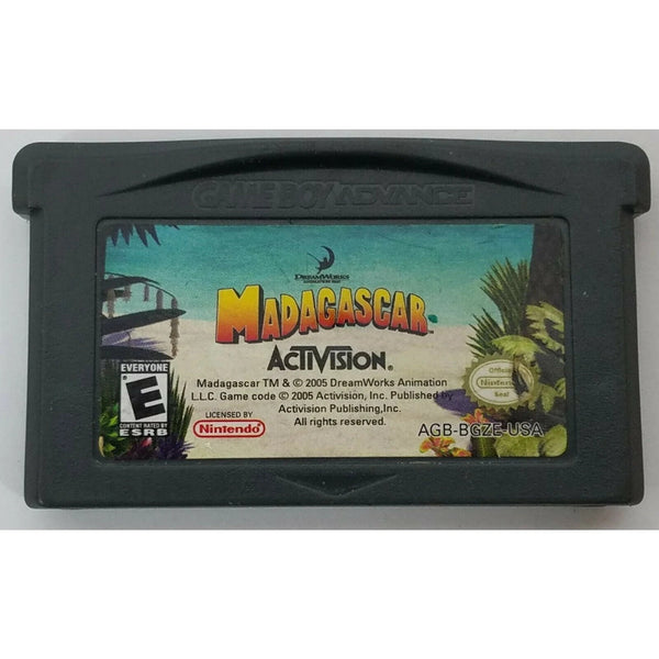 Madagascar (Nintendo Game Boy Advance, 2005) GBA Cartridge Only Authentic