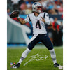 Jarrett Stidham New England Patriots Signed 16x20 Photo Throwing JSA