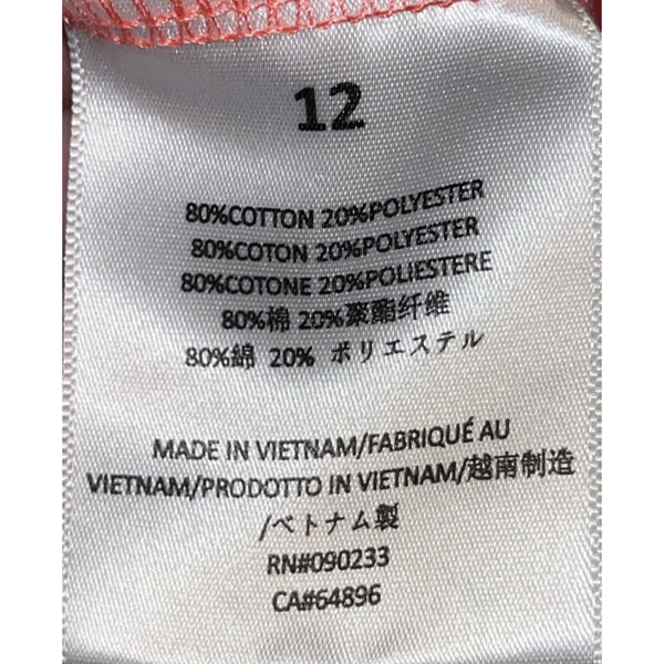 Fear of God Essentials Sweatshirt Vest Adult Size 12 Pink Coral Mock Neck Fleece