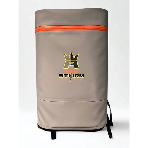 Reign Storm Backpack Cooler Gray Orange Insulated NWOT Rare Monster Energy Bag