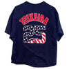 New York Yankees Mark Teixeira Majestic July 4th Red/White/Blue Shirt Sz. XL