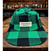 Fiddlehead Brewing Company Shelburne VT Decky 984 Plaid 5 Panel Cap EUC