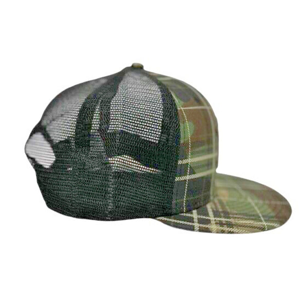New York Yankees New Era MLB Woodland Plaid Camo Trucker 9FIFTY Snapback Hat