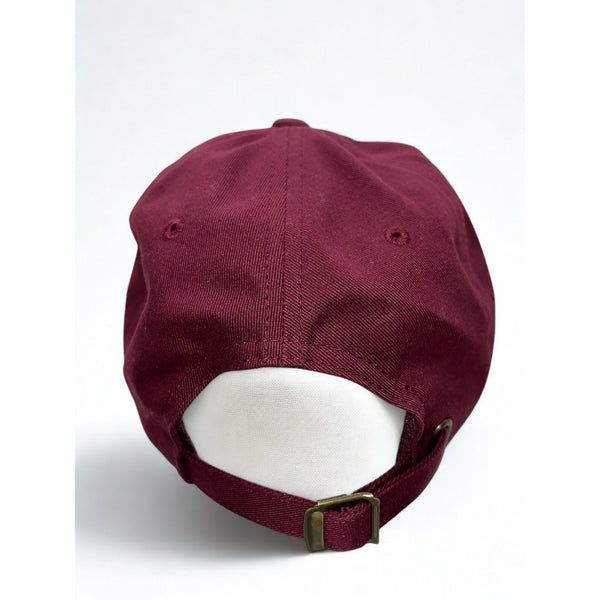 Mike's Hot Honey Promotional Dad Hat Burgundy Strapback OSFA Yupoong NWT Cap