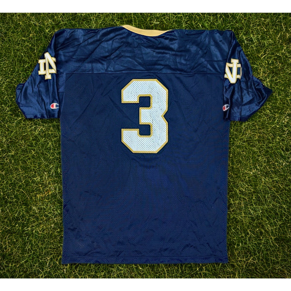 Notre Dame Fighting Irish Joe Montana #3 Football Jersey Champion 2XL/48 Vintage