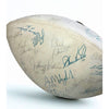 New York Giants 1981 Team Signed NFL Football Lawrence Taylor Rookie Year Rare