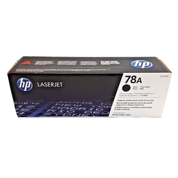 HP 78A Genuine Black LaserJet Print Toner Cartridge CE278A Sealed