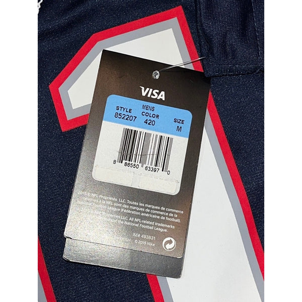 Julian Edelman New England Patriots Super Bowl LI 51 Nike On Field Jersey M NWT