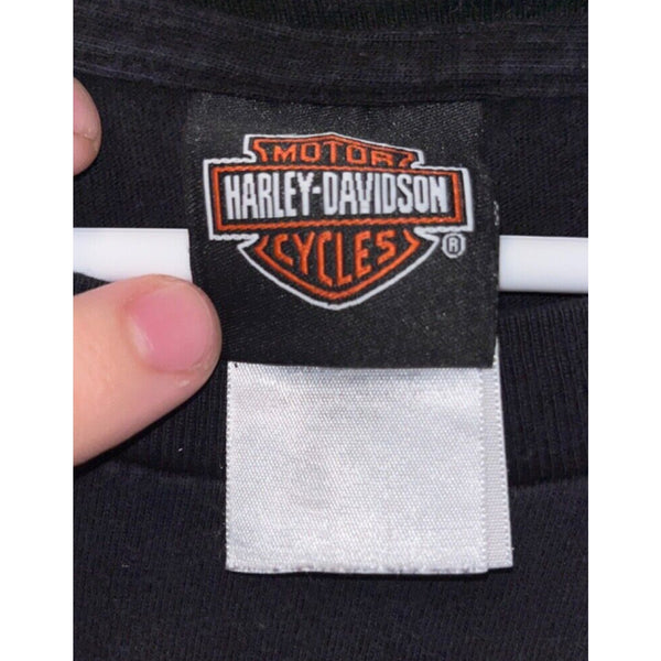 Harley Davidson Skull Round Rock Texas 2XL Biker T Shirt Tee