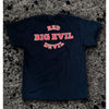 The Undertaker WWE Big Evil Red Devil Head T-Shirt Sz L Double Sided Y2K