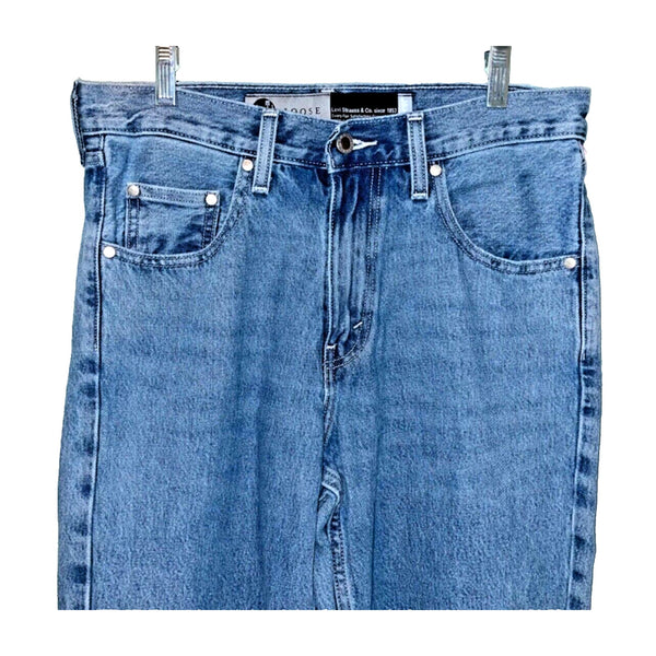 Levis SilverTab Jeans Light Wash Loose Relaxed Fit Skater 29x32 Vtg 90s Y2K