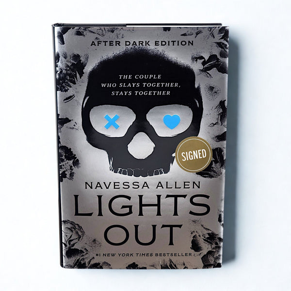 Lights Out Collector’s Edition Signed Navessa Allen Into Darkness Series Book 1
