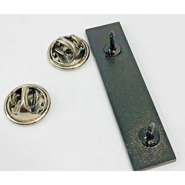 Everlane Pin Logo Spell Out Lapel Pinback White Enamel