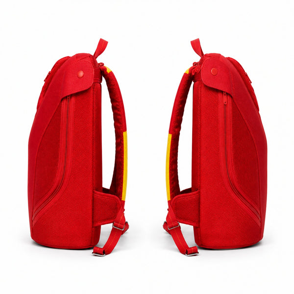Ferrari Gear Backpack Rucksack Red Hardshell Official Product Rare Laptop Travel
