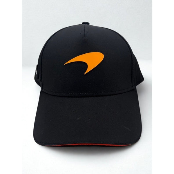 McLaren F1 Racing Team Hat NWOT Black Orange Mastercard Snapback Formula 1 OS