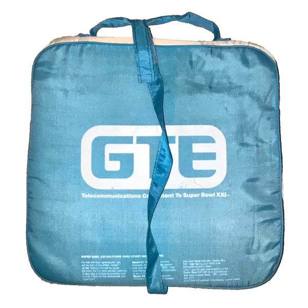 Super Bowl XXI Giants vs Broncos Seat Cushion Rose Bowl Pasadena Jan. 25, 1987