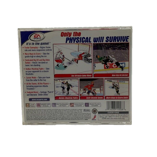 NHL Hockey 2000 PS1 PlayStation 1 EA Sports Complete CIB