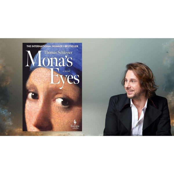 Mona’s Eyes Signed Hardcover Thomas Schlesser 2025 B&N Book of the Year New