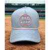 Bat Bros Baseballism Five Panel Snapback Hat Light Blue Rare EUC