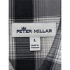Peter Millar Autumn Soft Gale Plaid Shirt Men's L Cotton MF22W15USL NWOT