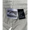 Quiksilver Vintage Y2K Gray Baggy Drawstring Shorts Mens Large Skater