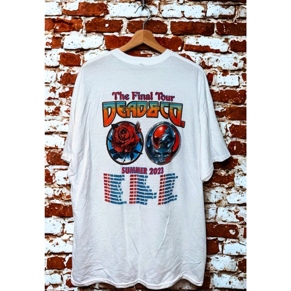 Grateful Dead Dead & Company Final Tour 2023 T-Shirt Men's L Authentic Tee