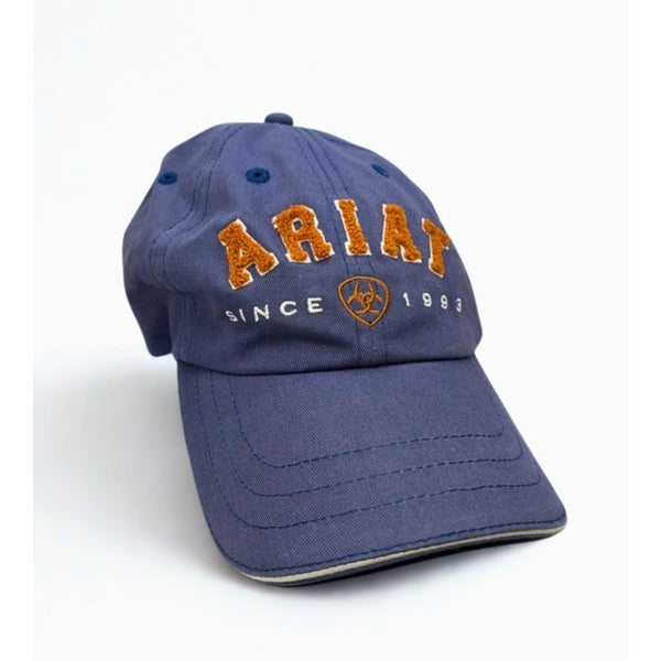Ariat Since 1993 Hat Blue Adjustable Strapback Dad Cap Western EUC