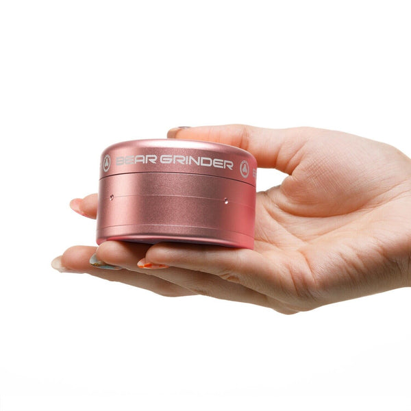 Tabak-/Kräutermühle von Bear Luxury, komplett reibungsfrei, Roségold, NEU