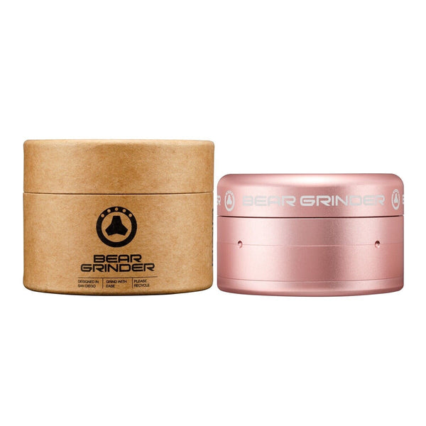 Tabak-/Kräutermühle von Bear Luxury, komplett reibungsfrei, Roségold, NEU