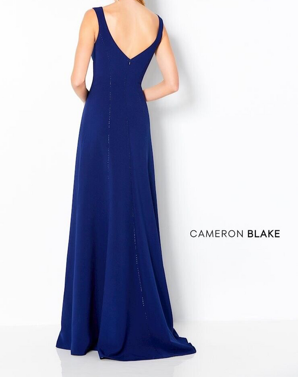 Cameron Blake Mother of the Bride 220642 Sleeveless Beaded Sz. 16 (SAMPLE)