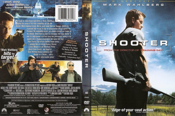 Shooter (Full Screen Edition) - DVD - VERY GOOD Mark Wahlberg