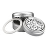 Tobacco / Herb Grinder by Bear Luxury Completely Frictionless Silver NEW