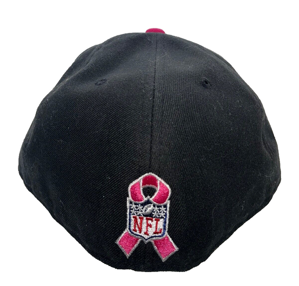 Pittsburgh Steelers NFL Hat Cap New Era Breast Cancer Awareness Sz. 7 1/2