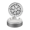 Tobacco / Herb Grinder by Bear Luxury Completely Frictionless Silver NEW