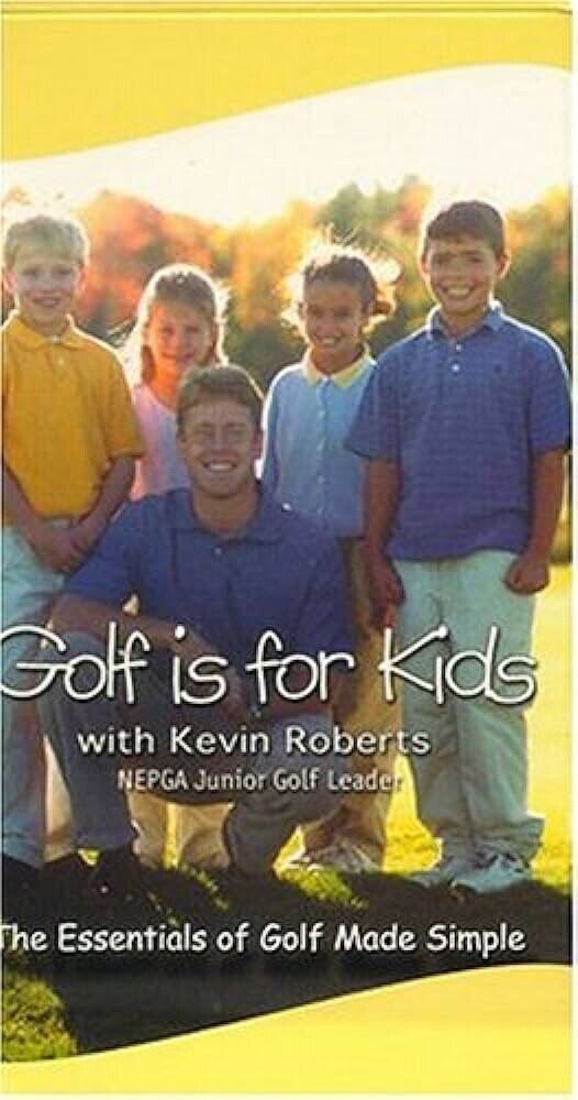 El golf es para niños con el DVD de Kevin Roberts