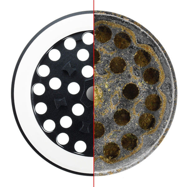 Tobacco / Herb Grinder by Bear Luxury Completely Frictionless Silver NEW